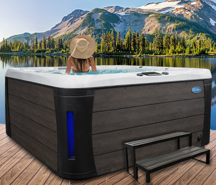 Calspas hot tub being used in a family setting - hot tubs spas for sale Vallejo