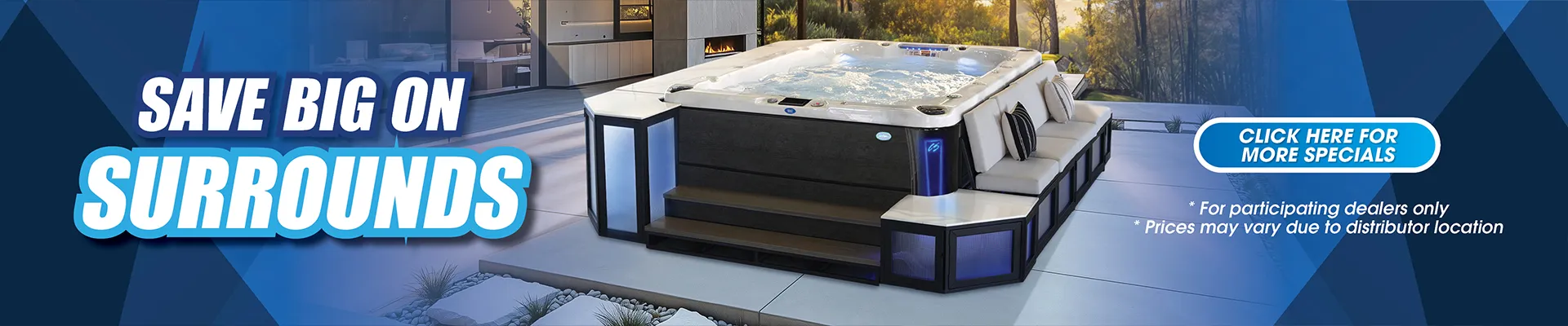 Calspas hot tub being used in a family setting - Vallejo
