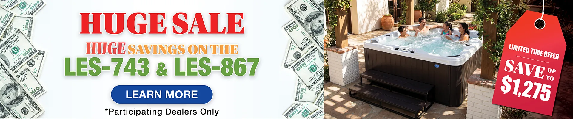 Calspas hot tub being used in a family setting - Vallejo